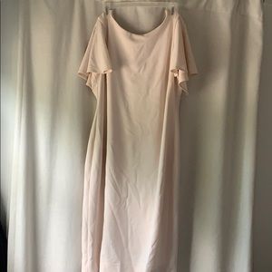 Pale pink dress